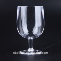 11oz Elegant Shatterproof Acrylic or Tritan Short Stem Wine Glasses