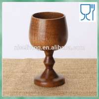 Hot Selling Stemless Wood Wine Glasses /Goblet