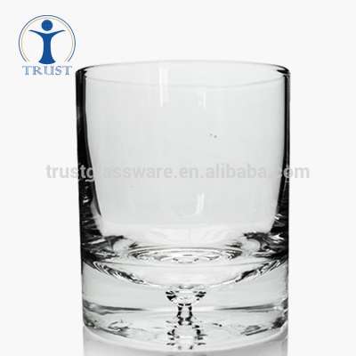 wholesale Factory High Quality Home wedding Tealight Heavy round bubble thick bottom drinking glass