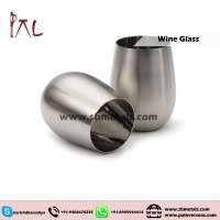 Stainess steel wine Glasses